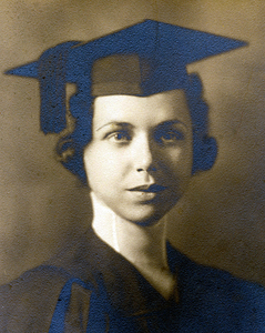 Lillian Francis McMackin graduation photo