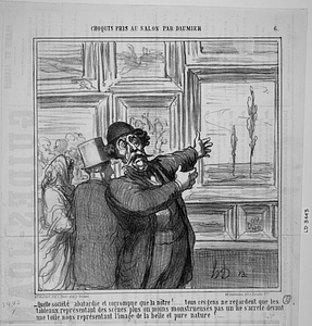 - Quelle société abatardie et corrompue que la nôtre!..... tous ces gens ne regardent que les tableaux représentant des scènes plus ou moins monstrueuses pas un ne s'arrete devant une toile nous représentant l'image de la belle et pure nature!..... --- - Quelle société abatardie et corrompue que la nôtre!..... tous ces gens ne regardent que les toiles représentant des scènes plus ou moins monstrueuses pas un ne s'arrete devant une toile nous représentant l'image de la belle et pure nature!.....