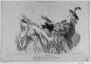 HAMLET. "Prenez cette urne et jurez-moi sur elle,......... "Non ta mère, mon fils, ne fut point criminelle..... "L'osez-vous, je vous crois!........