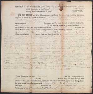 The Robert E. Brooker III Collection of American Legal and Land Use Documents, 1716-1930