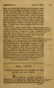 1809 Chap. 0079. An Act To Set Off Part Of The Town Of Winslow And Annex The Same To The Town Of Fairfax.