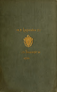 A Souvenir of Massachusetts legislators (1916)