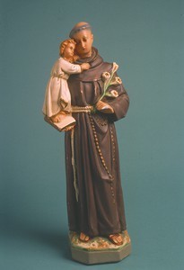 Statuette of St. Anthony and the Child Jesus