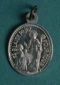 Medal of St. Blaise and St. Martin de Porres