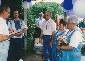 Wedding on Grape Island 1996