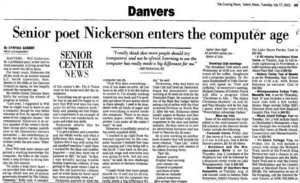 Willard Nickerson--poet