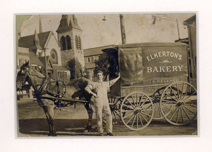 John Keleher's bakery truck in Canton, MA