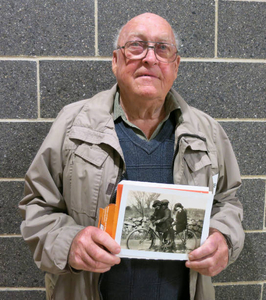 Robert Bertwell at the Wilmington Mass. Memories Road Show