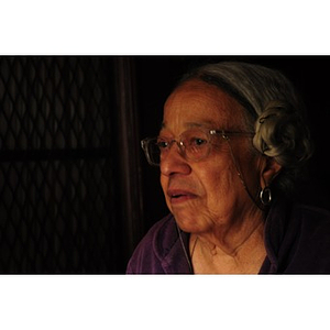 Adelaide Cromwell, day of the Lower Roxbury Black History Project interview