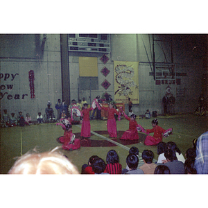 Performers at a Chinese Progressive Association New Year's event