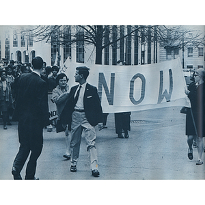 Students march together for civil rights