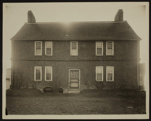 Exterior view of the Craddock-Tufts House, Medford, Mass., undated