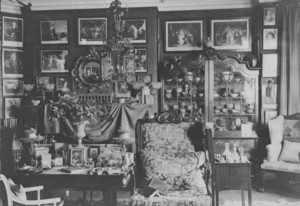 Interior view of sitting room, Henry Davis Sleeper residence, 336 Beacon Street, Boston, Mass.