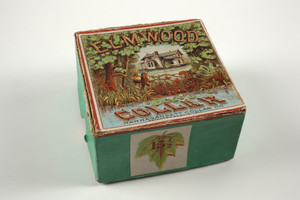 Box for the Elmwood Collar, Narragansett Collar Co., location unknown, ca. 1871