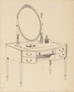 Toilet Table and Mirror