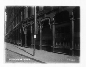 Sidewalk 76-88 Washington St., east side, sec.8, Boston, Mass., November 12, 1905