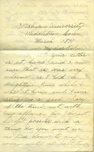 Letter from V. N. Lucia to Tokumatsu Nakajima