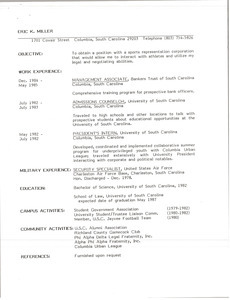 Eric K. Miller Resume