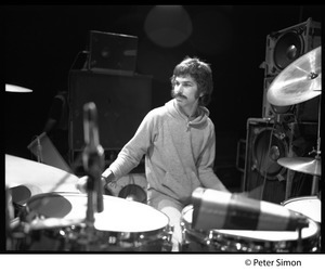 Grateful Dead in performance: Mickey Hart (drums)