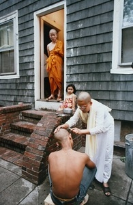 Preparation for a Buddhist monk