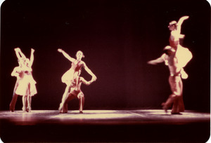 Neuf: Richard Jones on right, lifting dancer