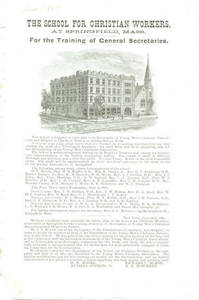 A flyer of the School for Christian Workers, June 1885