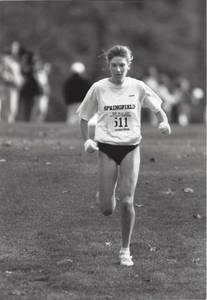Kate Meehan running, 1991
