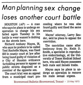 Man Planning Sex Change Loses Another Court Battle