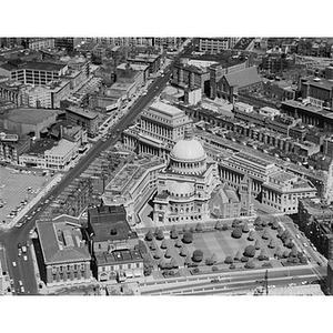 Back Bay, Christian Science Church and the area, Boston, MA