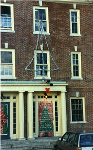 Bishop Hall Decorated for Christmas