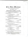 Ford Hall Meetings program, 12/15-12/29/1912