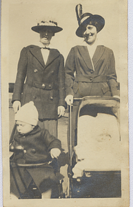 Ella Rosenburg and Marie Kiley with Art G. and Robert Rosenburg