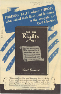 For the Rights of Men brochure - Digital Commonwealth