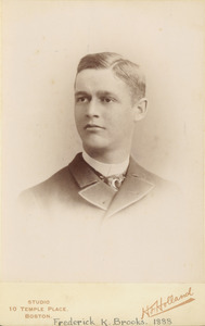 Fredrick K. Brooks, class of 1888