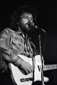 New Riders of the Purple Sage opening for the Grateful Dead at Sargent Gym, Boston University: John "Marmaduke" Dawson singing and playing guitar