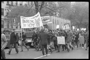 Vote With your Feet anti-Vietnam War protest march