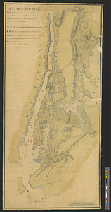 A plan of New York Island with the circumjacent country as far as Dobb's Ferry to the north, and White-Plains the the east; including the rivers, islands & roads in that extent...1st September 1778