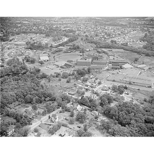 Mercury Piping Company and the area, Norwood, MA