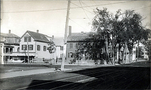 Western Avenue and Franklin Street, west corner