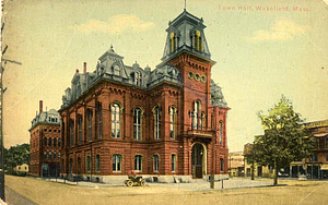 Town Hall, Wakefield, Mass.