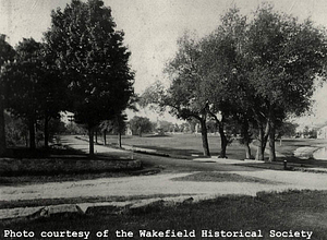 Main Street at Lawrence Street, circa 1890