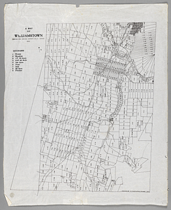 J.H.Coffin Williamstown survey map
