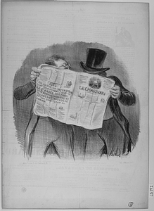 Oh elle est délicieuse.... et plus bas... là... ici lisez donc - Oh c'est un peu fort?.. - Sapristi oui - Et la gravure, l'homme a une tête soignée: - Et la femme donc - Ah lisez donc ce qui est dessous - Oh Oh! cette charge - j'achèterai ce numéro-là.