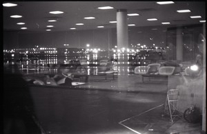 Waiting area at JFK airport