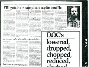 FBI gets hair samples despite scuffle