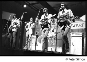 Chambers Brothers performing at the Newport Folk Festival