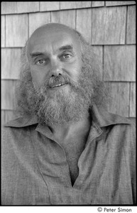 Ram Dass range of expressions: Portrait of Ram Dass