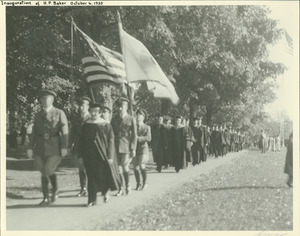 Hugh P. Baker inaugural procession