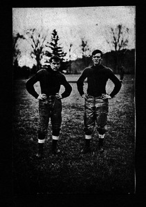 Unidentified Massachusetts Agricultural College football players