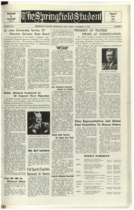 The Springfield Student (vol. 47, no. 08) Nov. 13, 1959